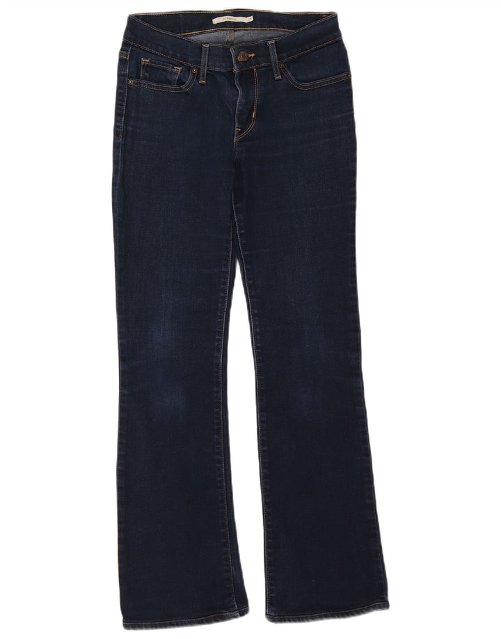 Jeans Levi's 715 Bootcut da donna W26 L27 in cotone blu navy