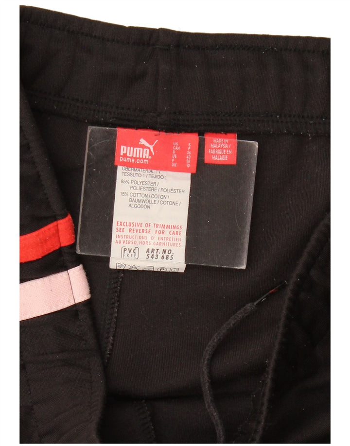 Pantaloni da tuta con grafica da donna Puma UK 10 Small Nero Poliestere