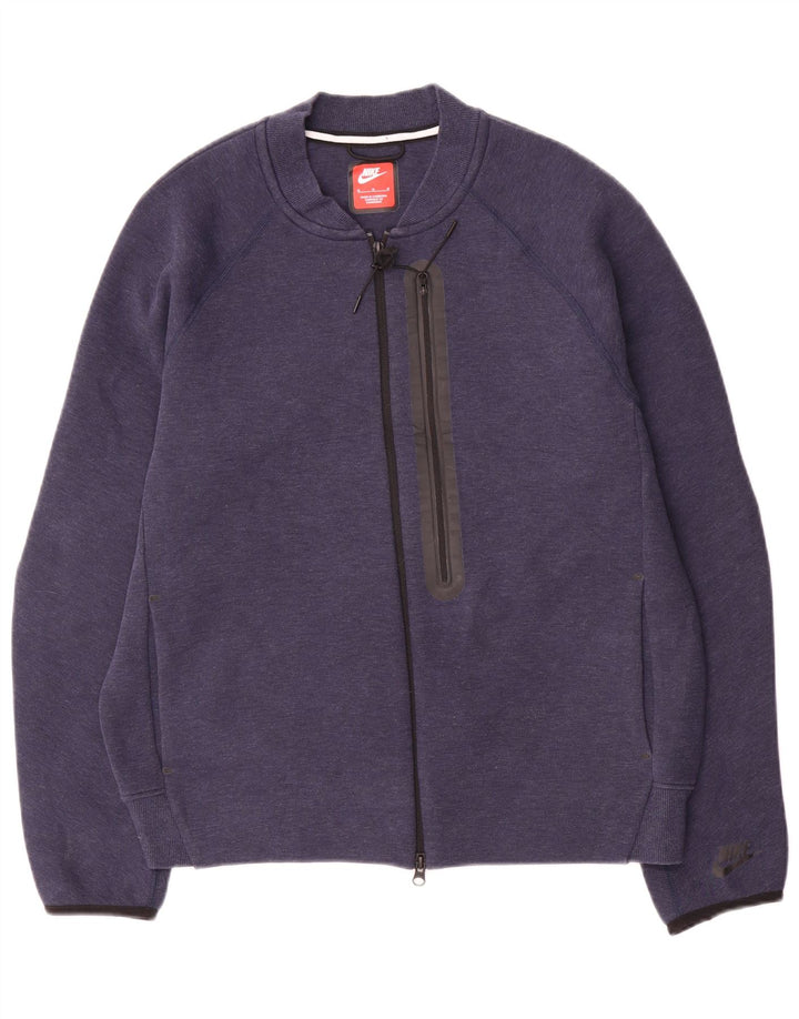Giacca da ginnastica da uomo Nike, giacca media, in cotone blu navy