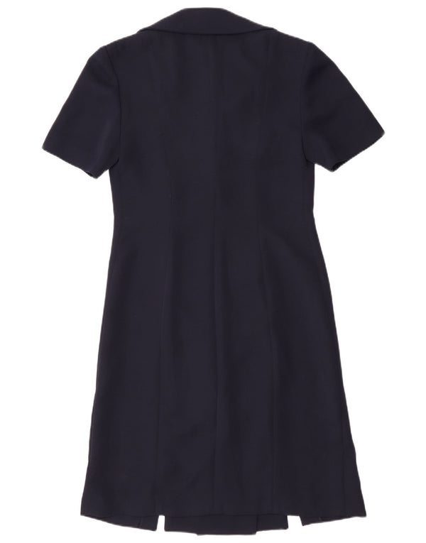 Abito chemisier doppiopetto da donna LUISA SPAGNOLI IT 42 Blu Navy Medio