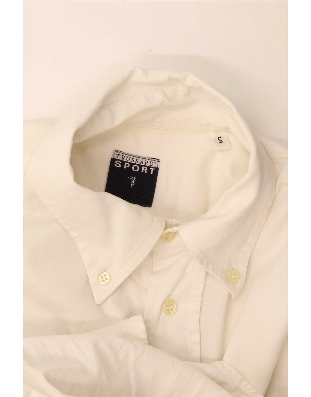 Camicia Trussardi Uomo Piccola Bianca