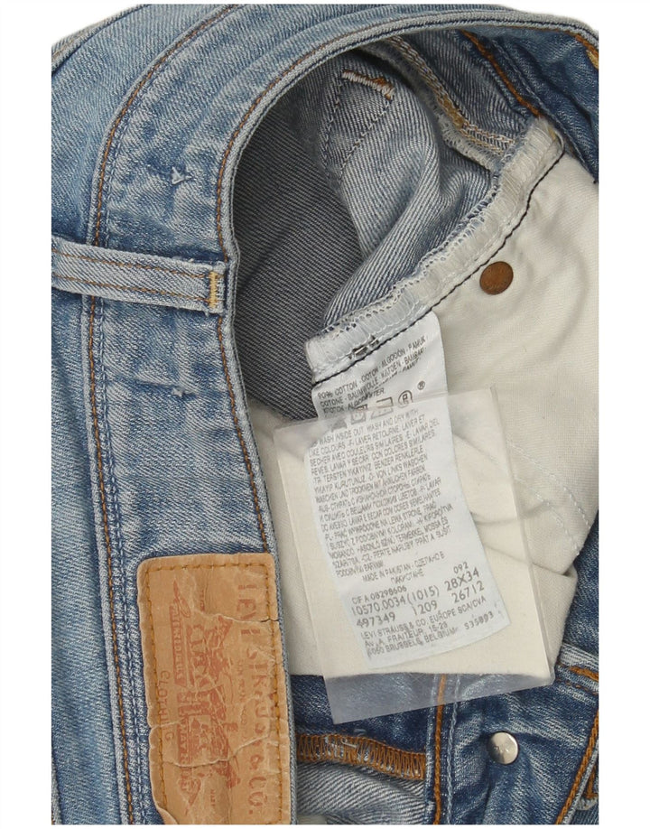 Jeans dritti Levi's 570 da donna W28 L30 cotone blu