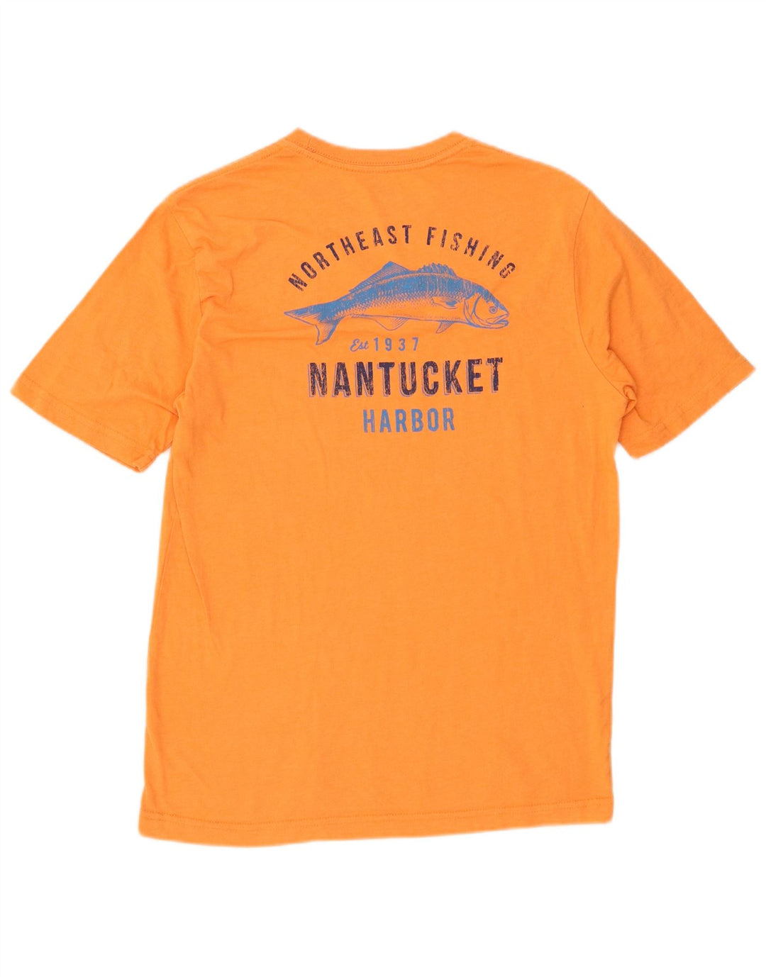 T-shirt grafica da uomo IZOD Salt Water Top piccola arancione