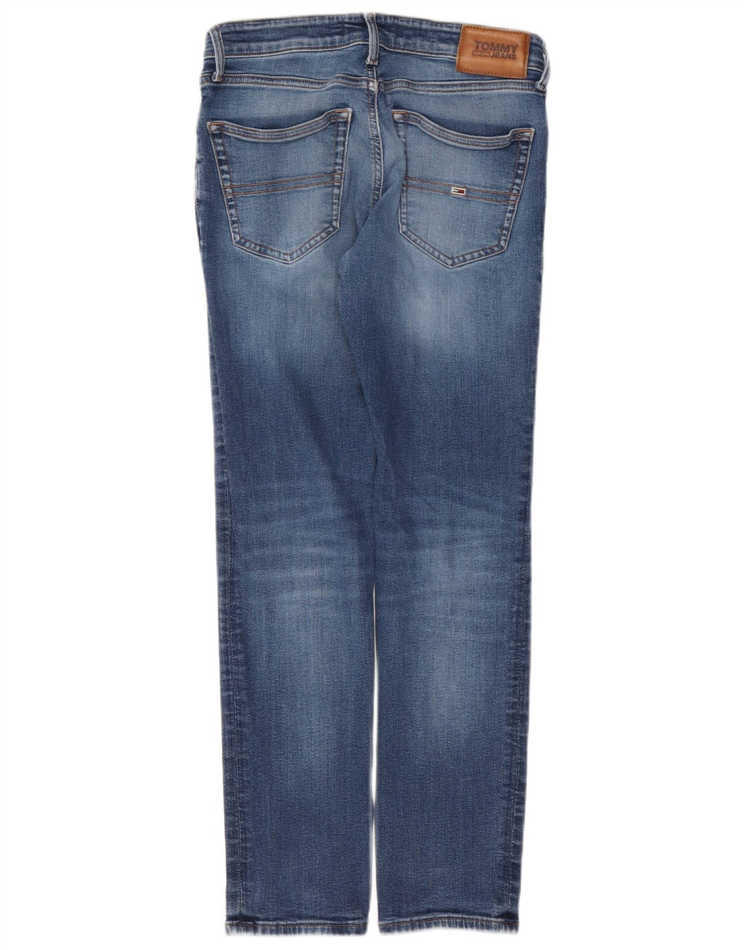 Tommy Hilfiger Donna Scanton Slim Jeans W30 L30 Cotone Blu