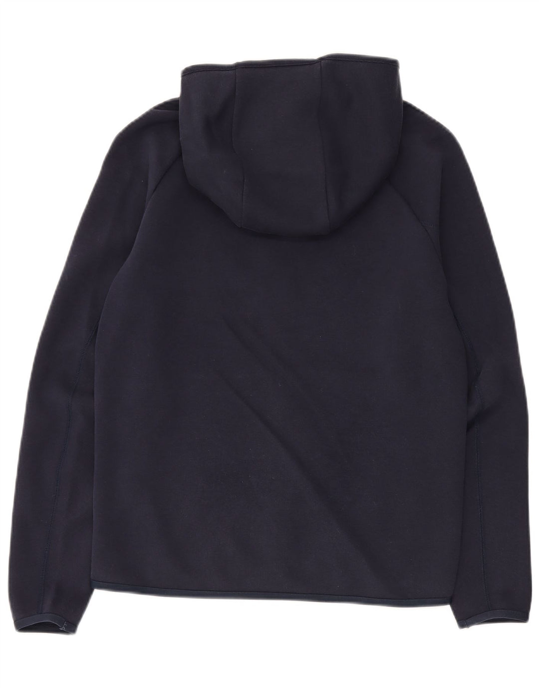 Felpa con cappuccio e zip Nike da uomo, piccola, in cotone blu navy