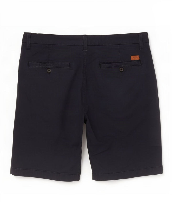 Pantaloncini chino da uomo Timberland W32 cotone blu navy medio