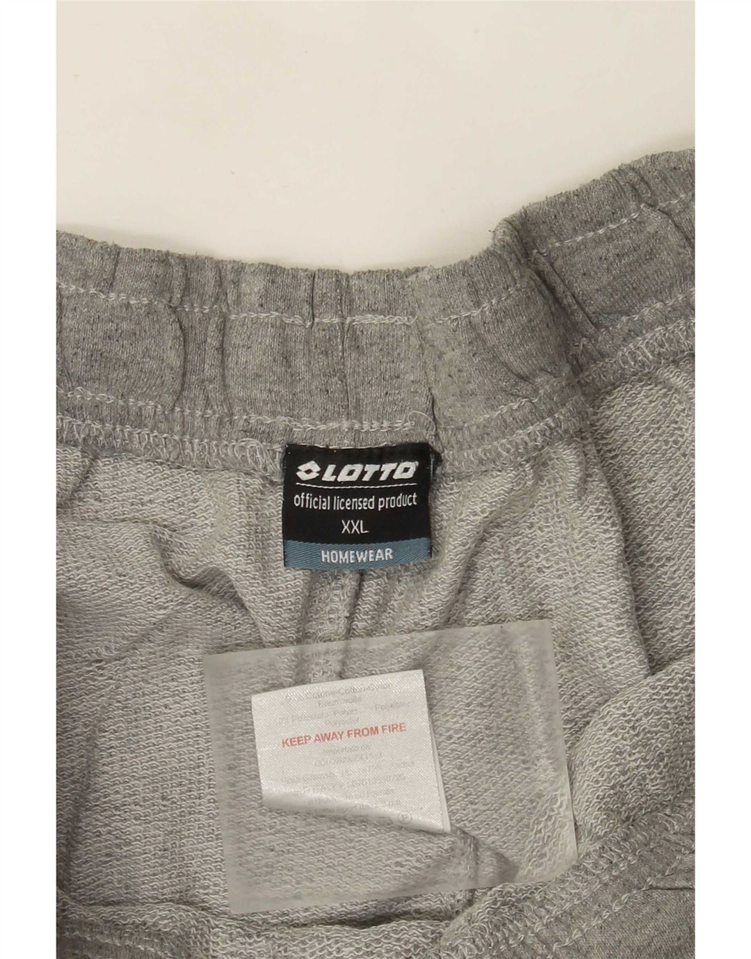 Pantaloncini sportivi da uomo Lotto 2XL Cotone grigio