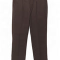 Pantaloni da abito con pegging da uomo Marks & Spencer W36 L31 poliestere grigio