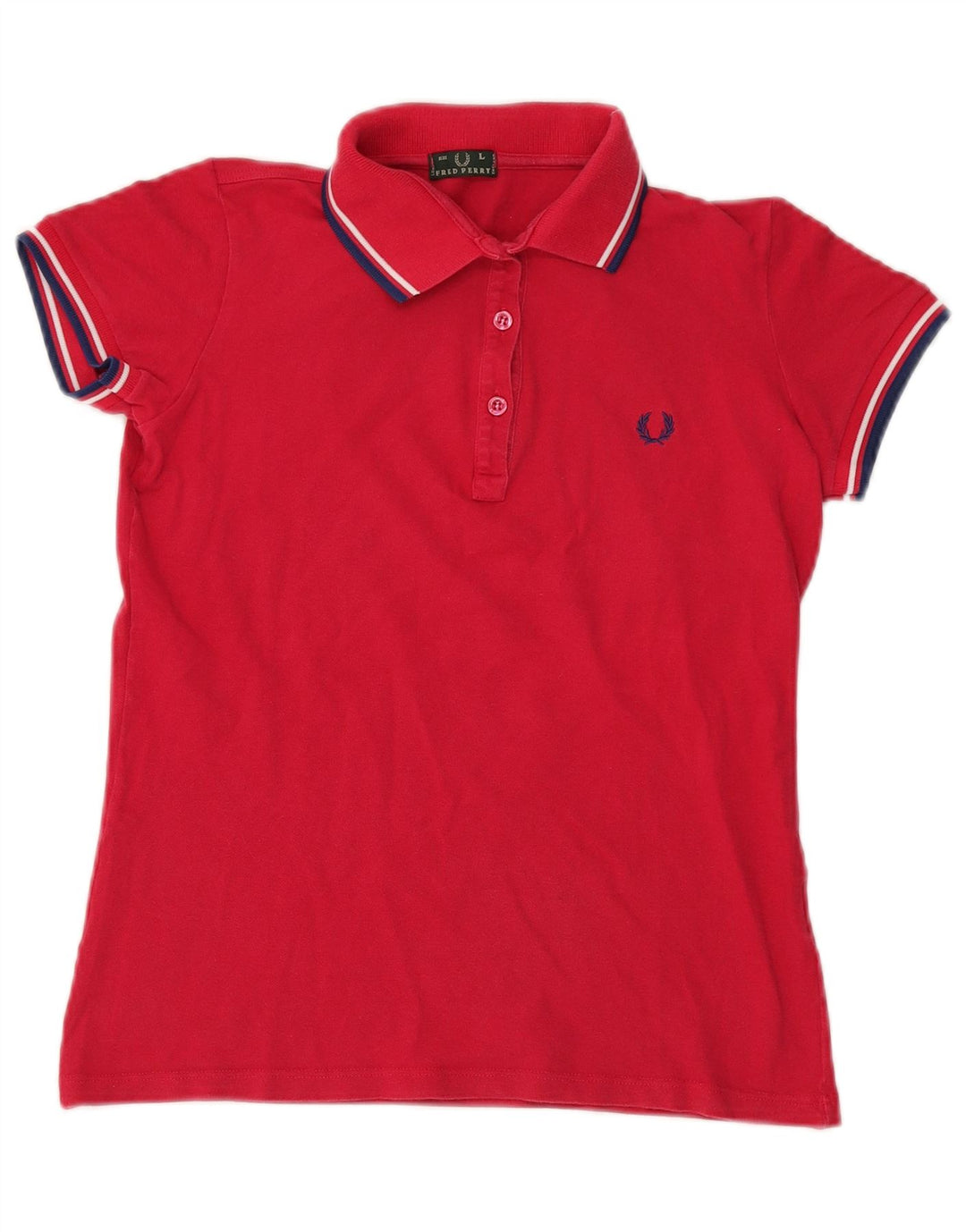 Polo da donna Fred Perry UK 14 grande rossa