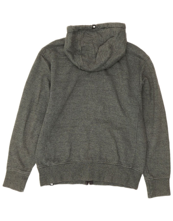 Felpa con cappuccio e zip da uomo Sneaker Freak grande in cotone verde