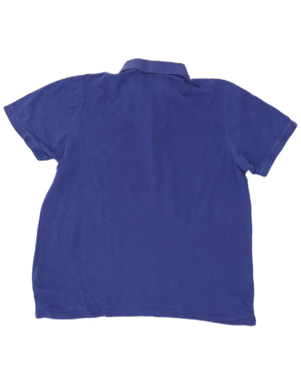 Polo da uomo Regular Fit Pierre Cardin XL in cotone blu