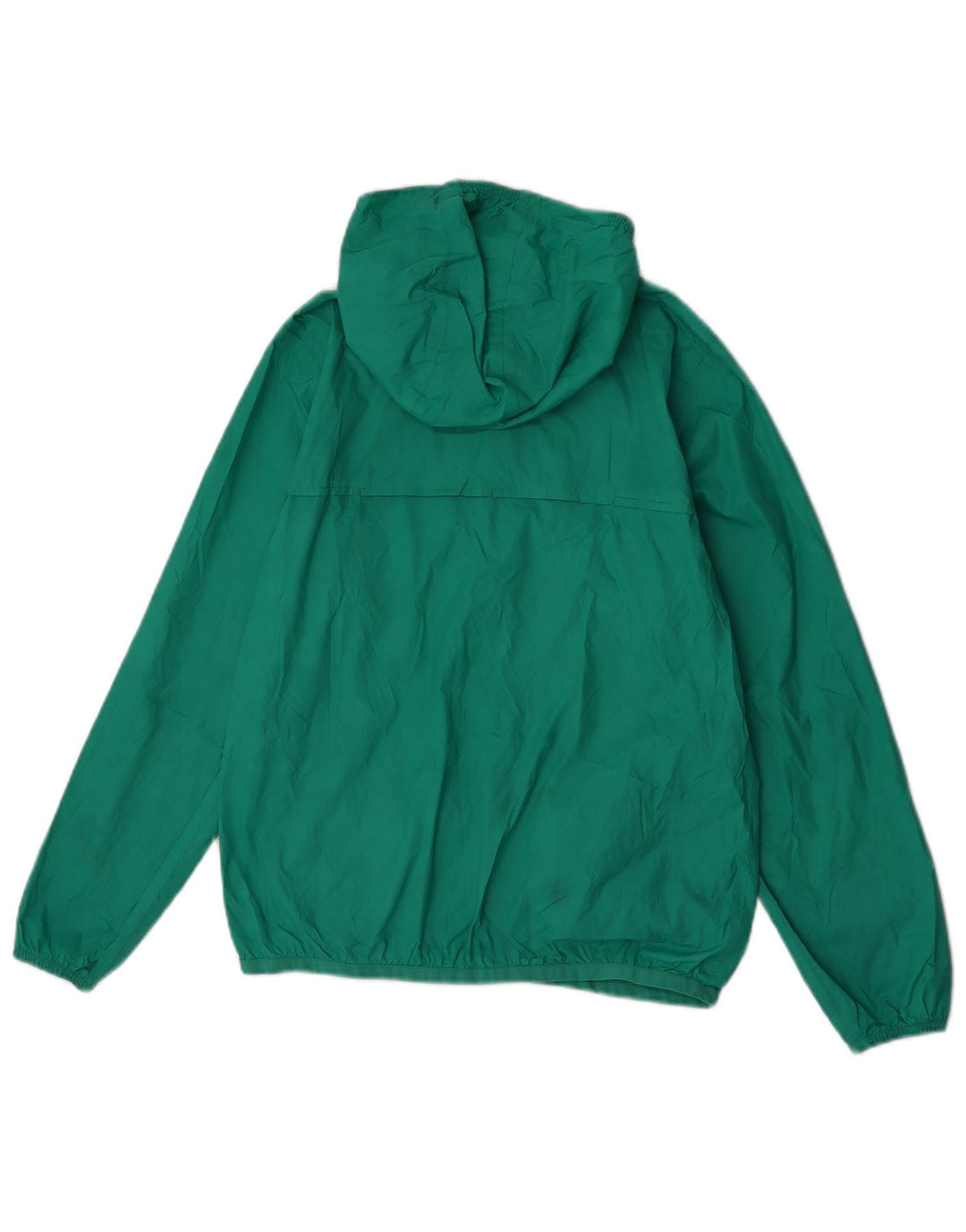 Giacca antipioggia con cappuccio per bambina K-Way 11-12 anni Verde