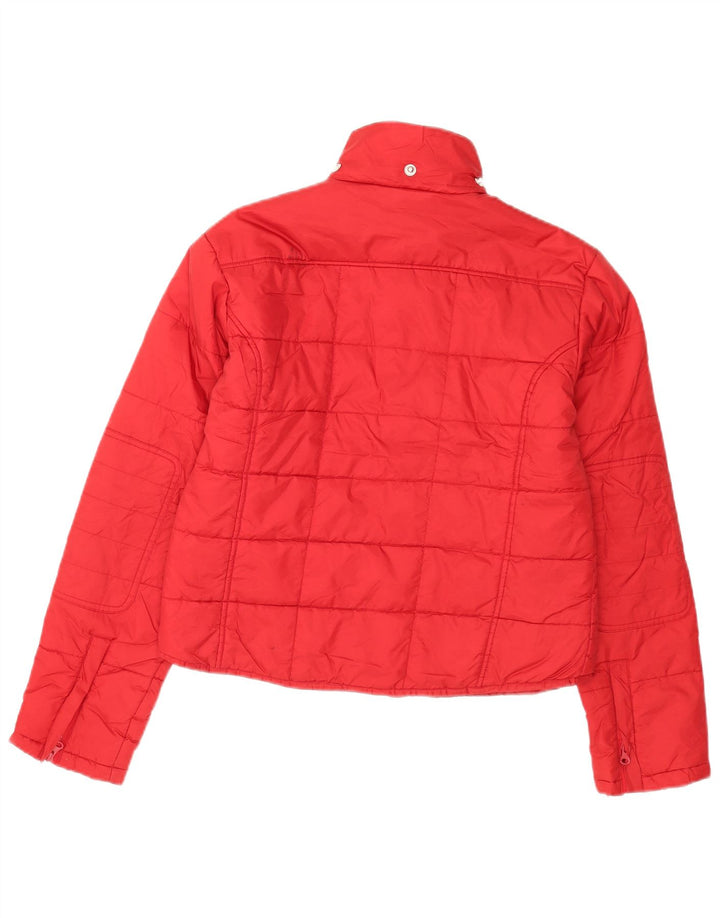 Giacca imbottita Trafaluc da donna Zara UK 16 grande rossa