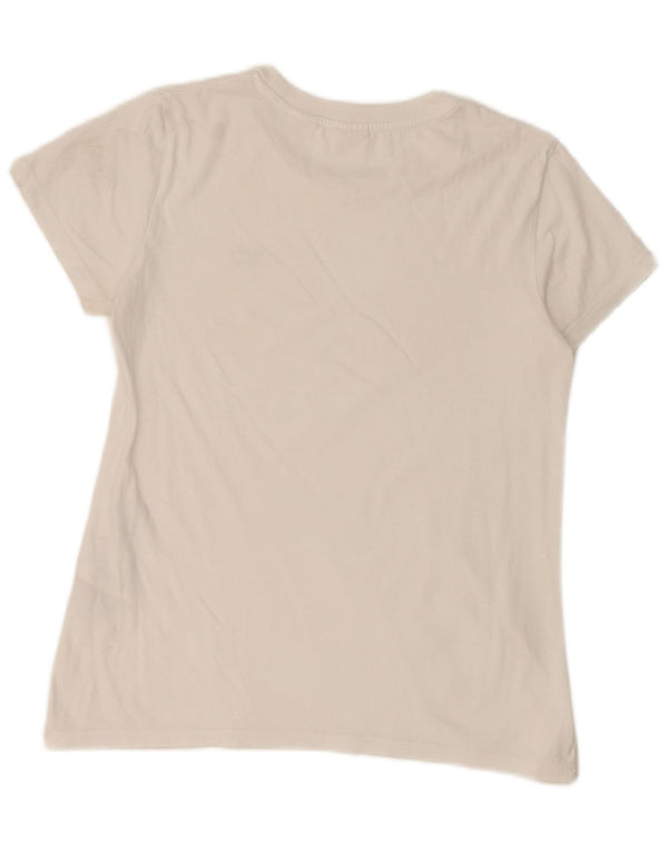 T-shirt da donna Levi's Top UK 10 piccola in cotone bianco