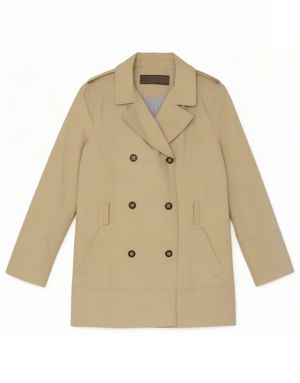 Trench da donna Zara UK 18 XL Acetato beige