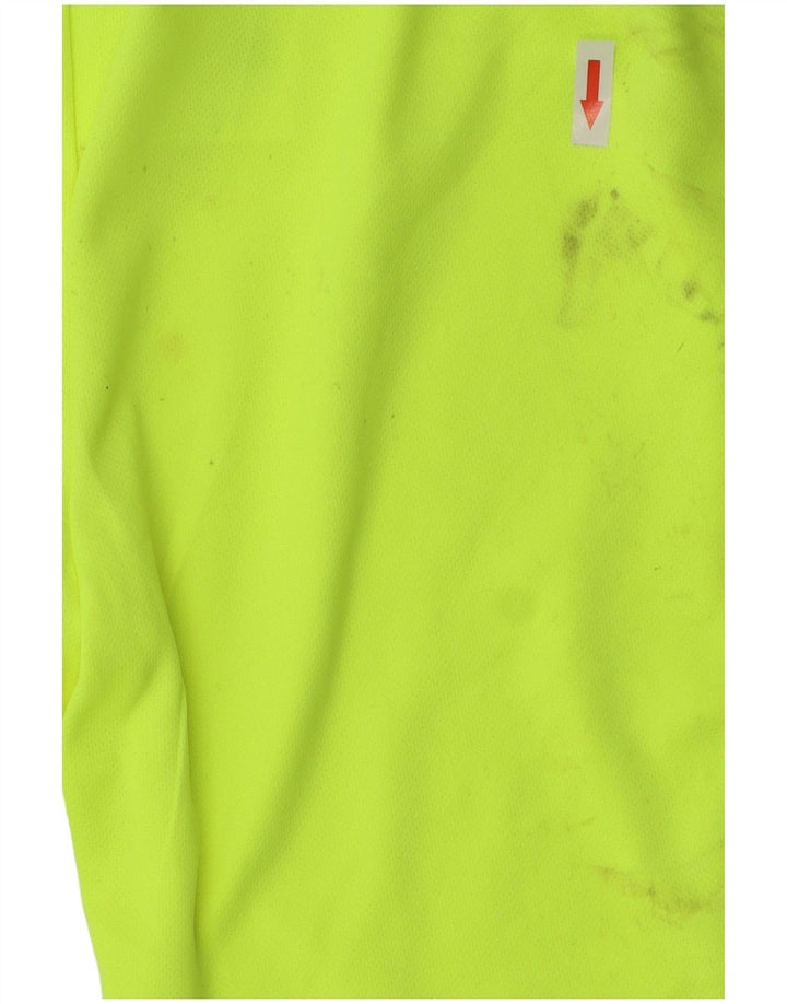 Pantaloncini sportivi UHLSPORT da ragazzo FC Koln 13-14 anni in poliestere verde