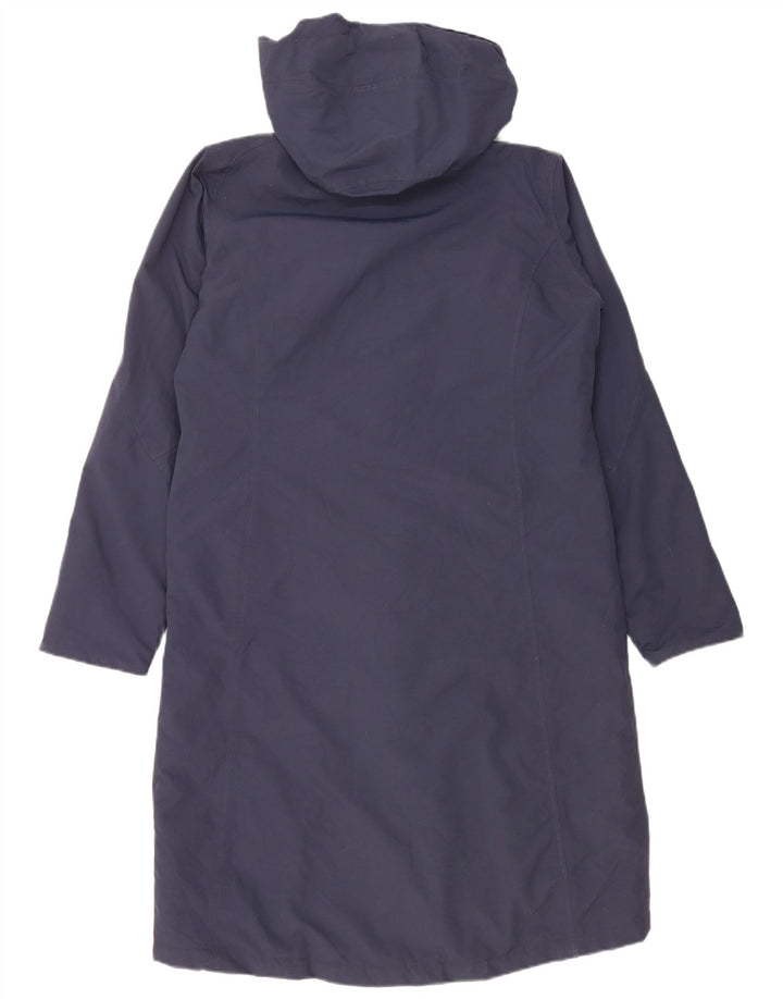 Giacca Parka oversize con cappuccio da donna Rohan UK 10 Small Blu Navy
