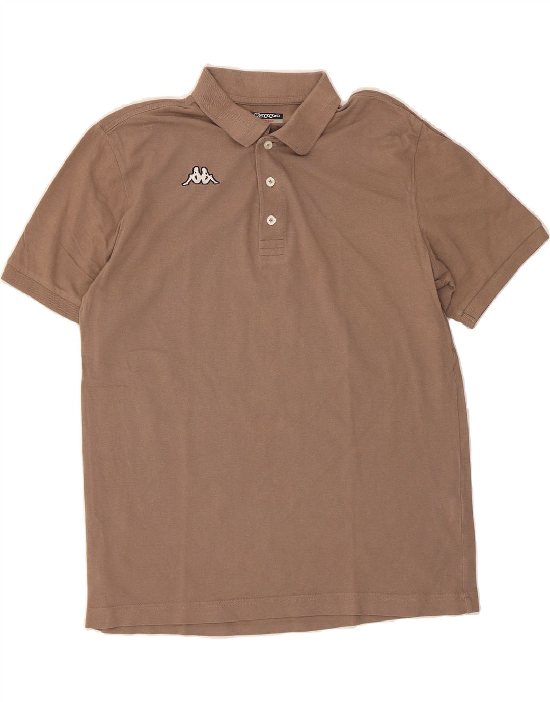 KAPPA Mens Polo Shirt Large Grey Cotton Vintage Kappa and Second-Hand Kappa from Messina Hembry 