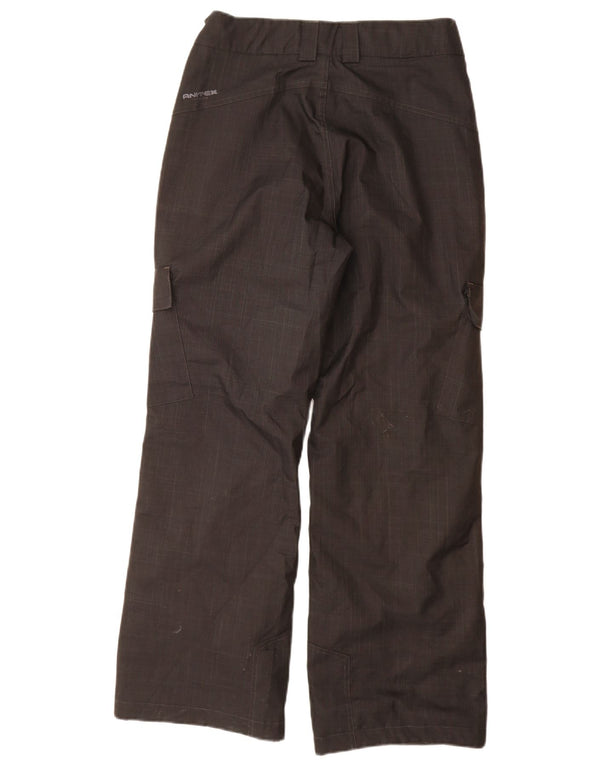 Pantaloni cargo giacca a vento Animal Boys 13-14 anni W30 L30 a quadri grigi