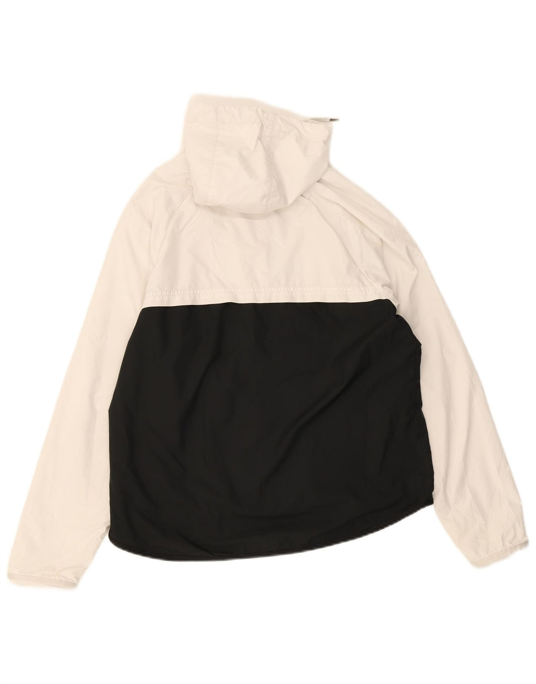 Giacca antipioggia con cappuccio da uomo Nike UK 36 Small White Colourblock