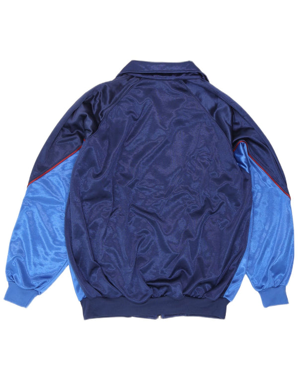 Giacca da ginnastica da uomo Ferre Large, blu navy, color block, sportiva