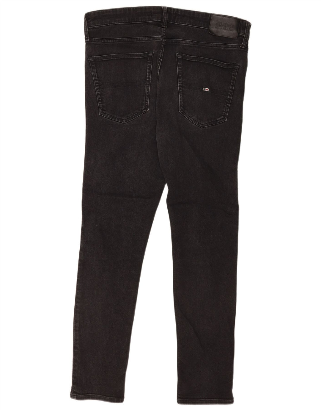 Jeans slim da uomo Tommy Hilfiger W34 L29 cotone nero