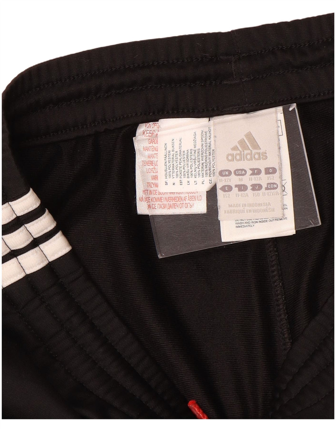 Pantaloni da tuta ADIDAS da ragazzo Joggers 11-12 anni Colorblock nero