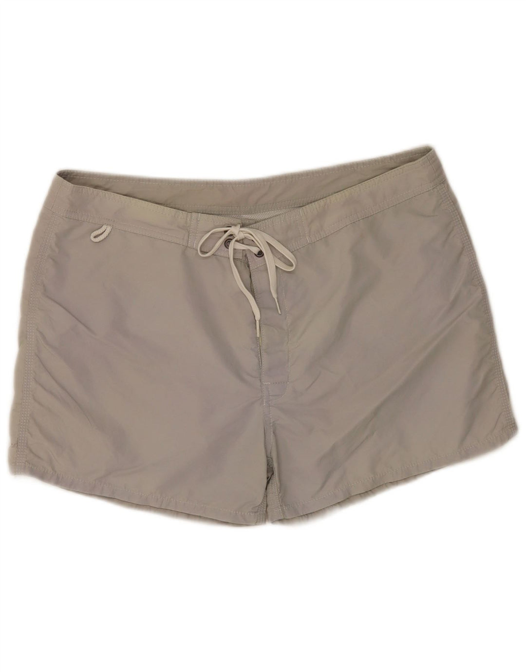 Pantaloncini da bagno da uomo Sundek, nylon a righe grigie grandi