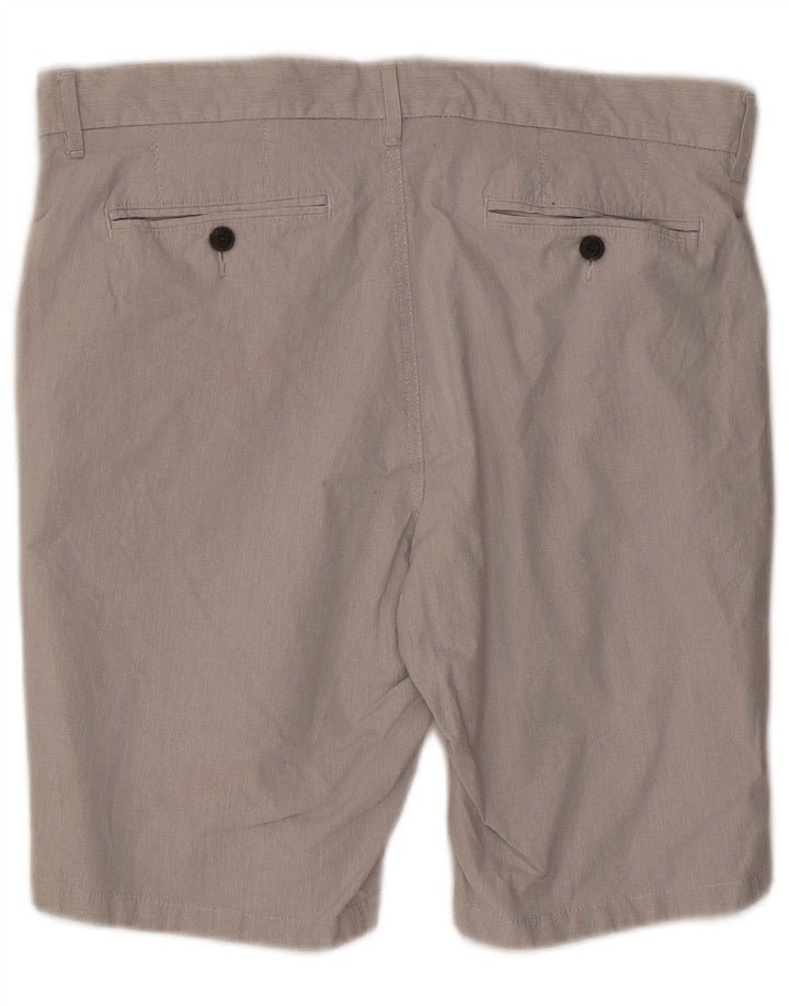 Pantaloncini chino da uomo Marks & Spencer W34 grandi in cotone grigio