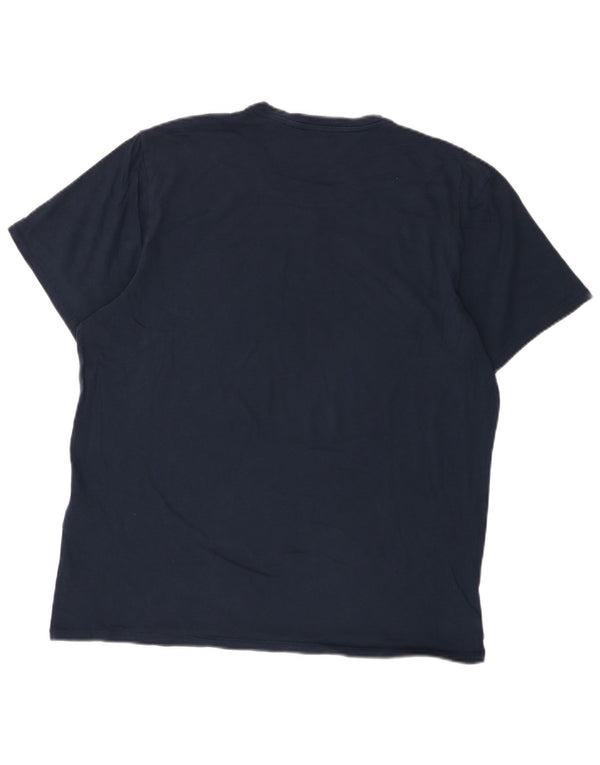 T-shirt grafica da uomo Levi's Top XL in cotone blu navy