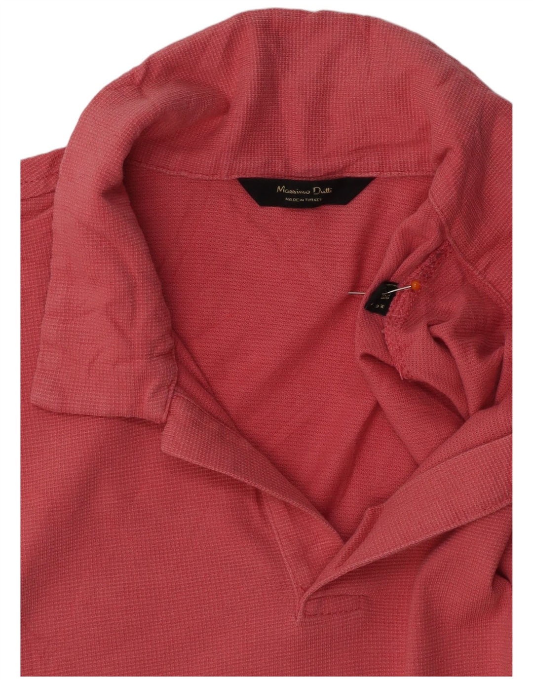 Polo da uomo MASSIMO DUTTI rosa medio