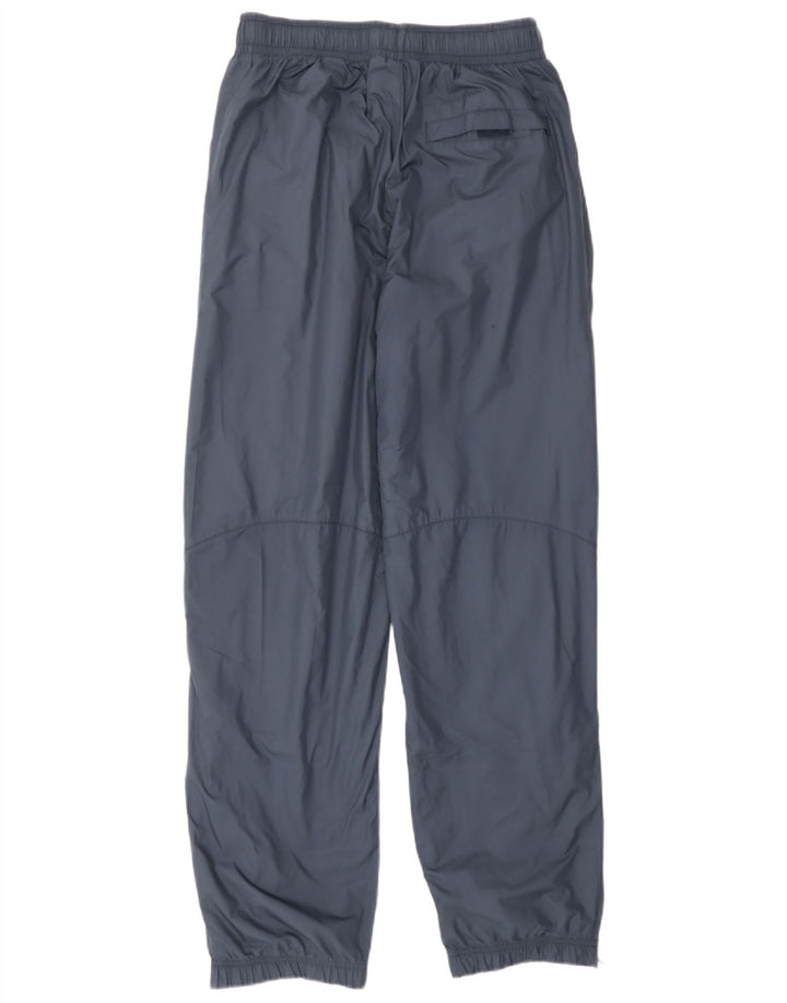 NIKE Mens Tracksuit Trousers Joggers Small Navy Blue Polyester