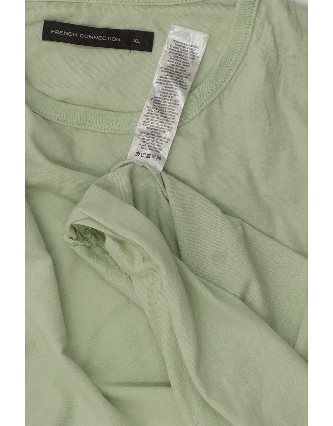 T-shirt da uomo French Connection Top XL in cotone verde