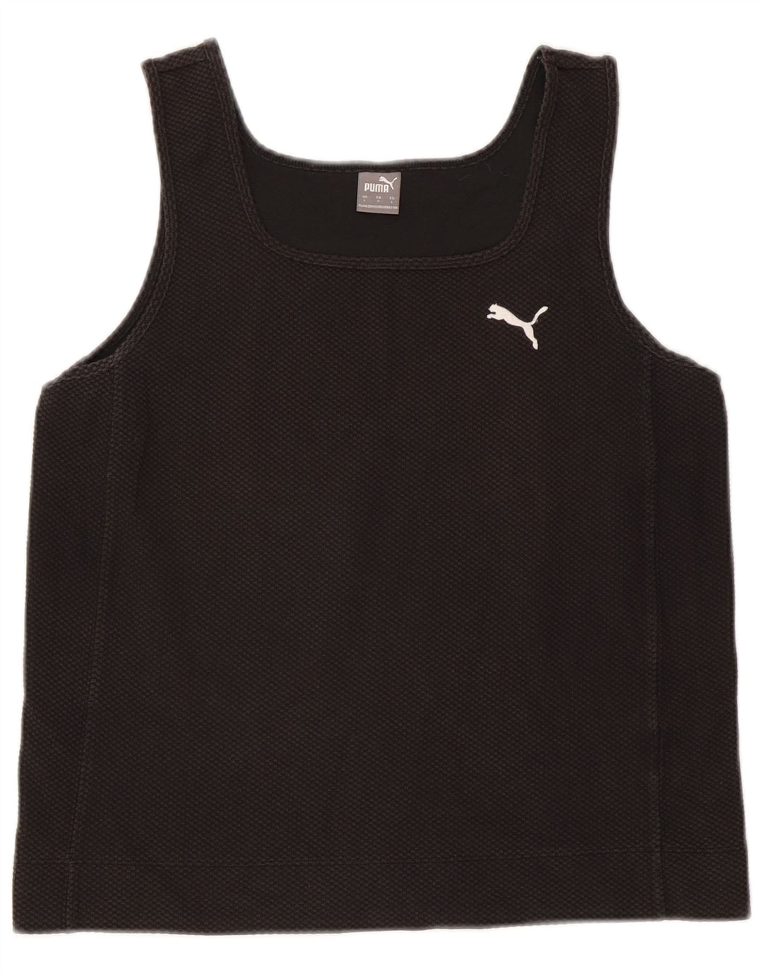 Canotta corta da donna Puma UK 14 grande nera