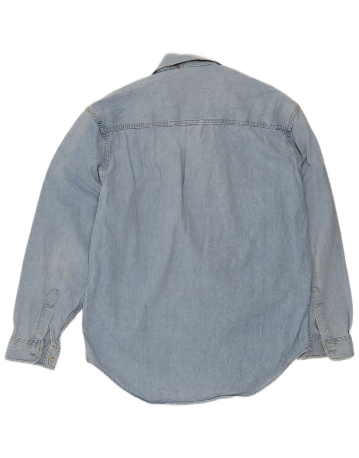 Camicia di jeans da uomo Charro blu medio