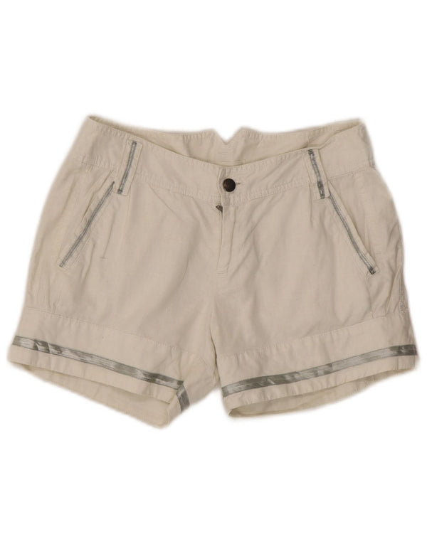Pantaloni caldi da donna Diesel W28 lino bianco medio