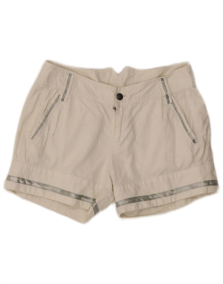 Pantaloni caldi da donna Diesel W28 lino bianco medio