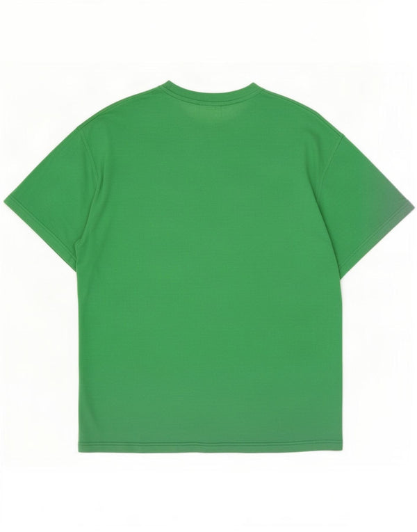T-shirt grafica da uomo Umbro Top in cotone verde medio