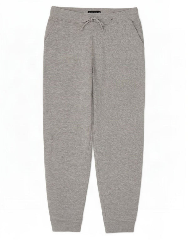Pantaloni da tuta da donna Marks & Spencer Joggers UK 12 Cotone grigio medio