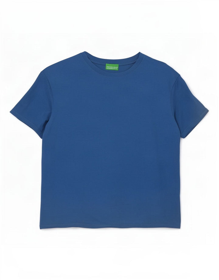 T-shirt da donna Benetton Top UK 16 grande blu