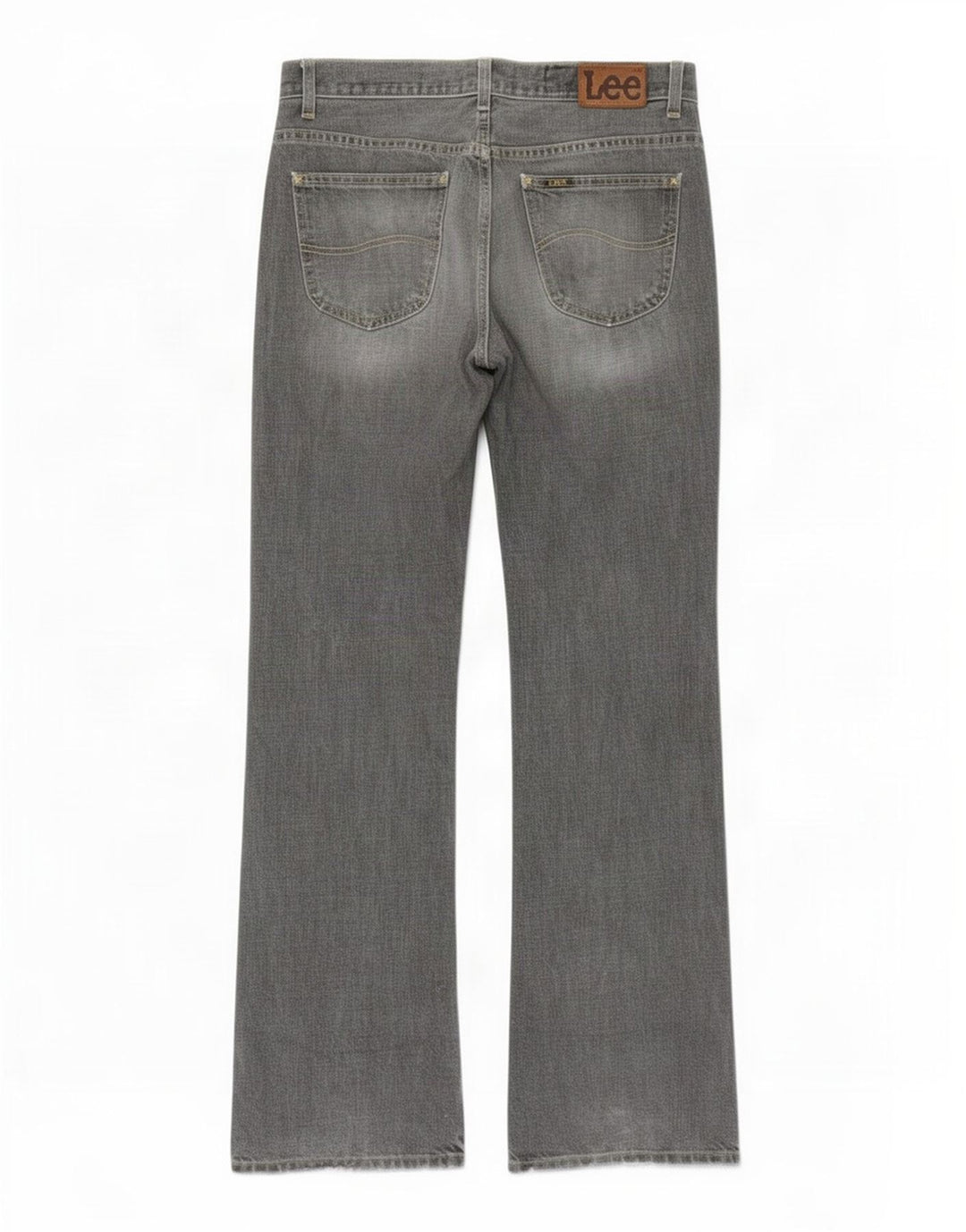 Jeans Bootcut da donna Lee W30 L34 Grigi