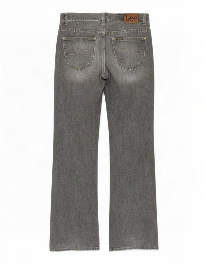 Jeans Bootcut da donna Lee W30 L34 Grigi