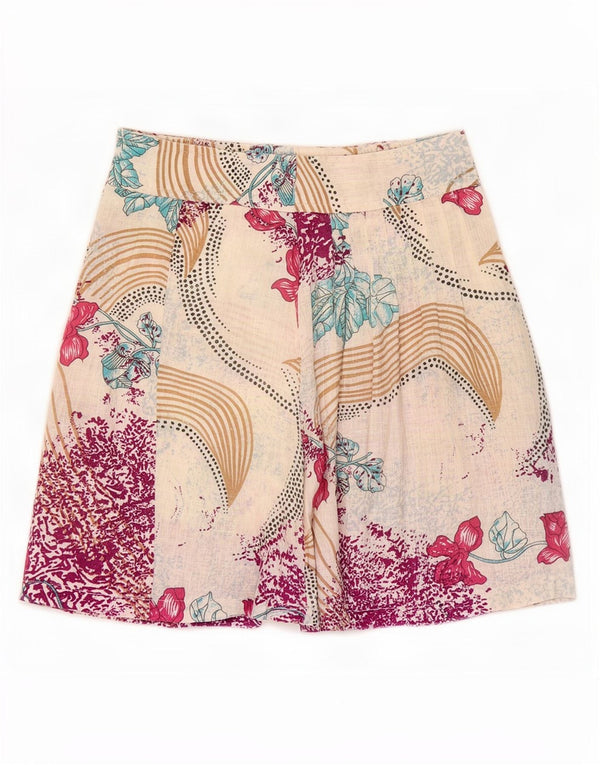 Gonna a trapezio da donna Benetton W30 media floreale multicolore