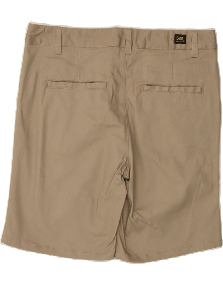 LEE Womens Casual Shorts US 6 Medium W31  Beige Cotton Vintage Lee and Second-Hand Lee from Messina Hembry 