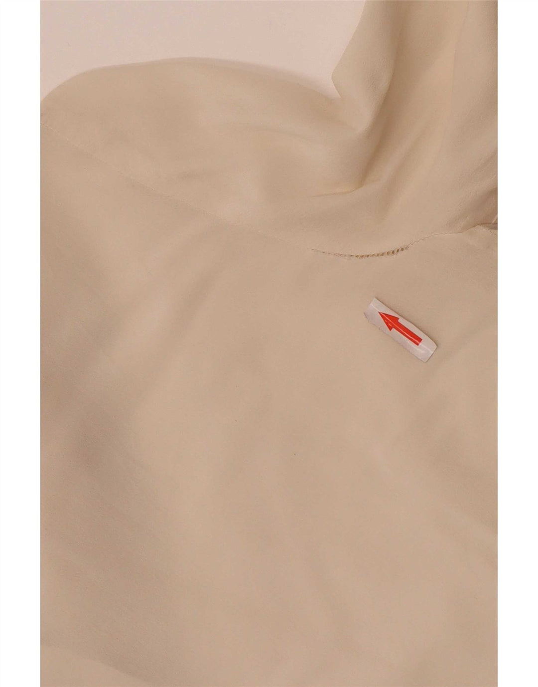 Camicetta camicia vintage da donna IT 40 piccola bianco sporco