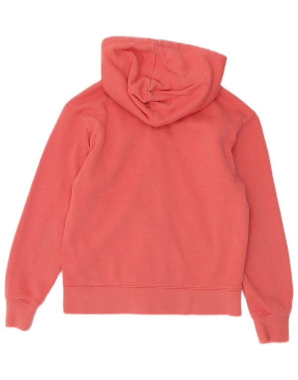 Maglione con cappuccio e zip per ragazze Champion 9-10 anni in cotone rosa medio