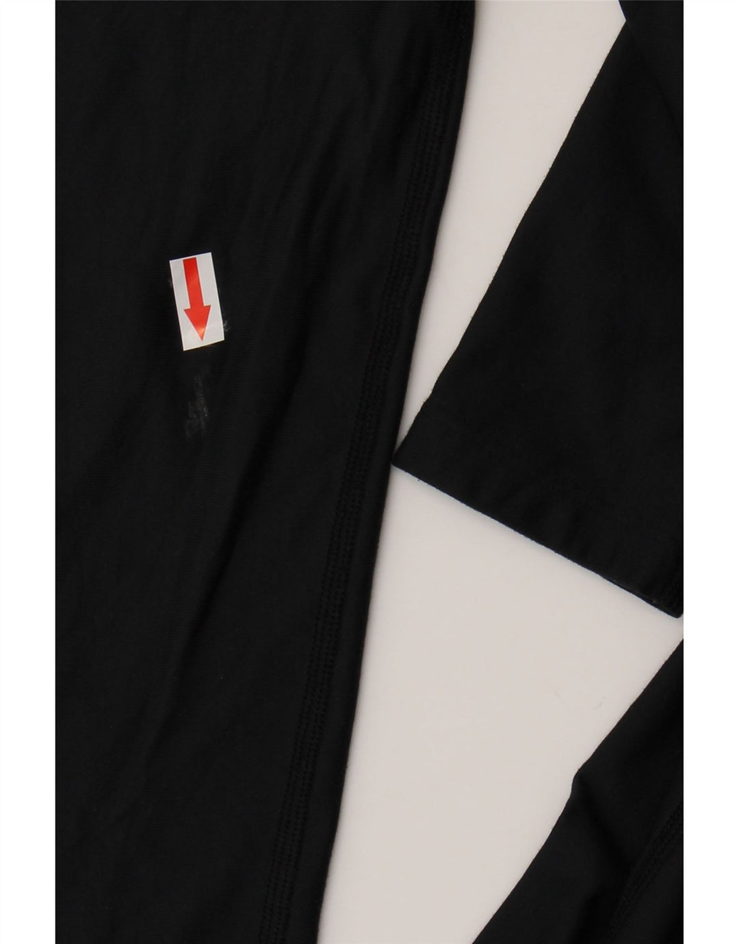 Maglia a compressione da donna Under Armour manica lunga UK 14 grande poliestere nero