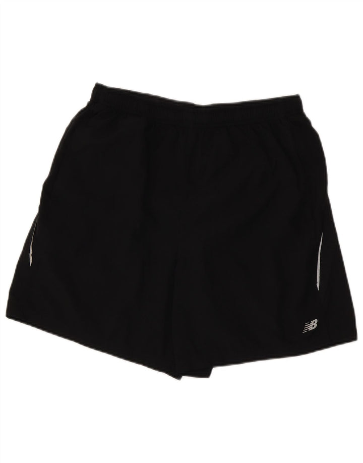 Pantaloncini sportivi da uomo New Balance grandi neri