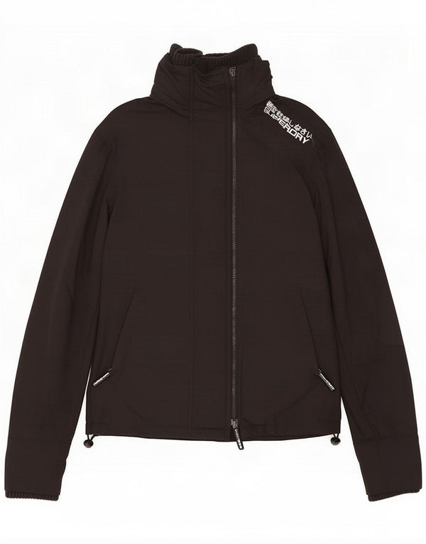 Giacca antipioggia da uomo Superdry UK 36 Small Black