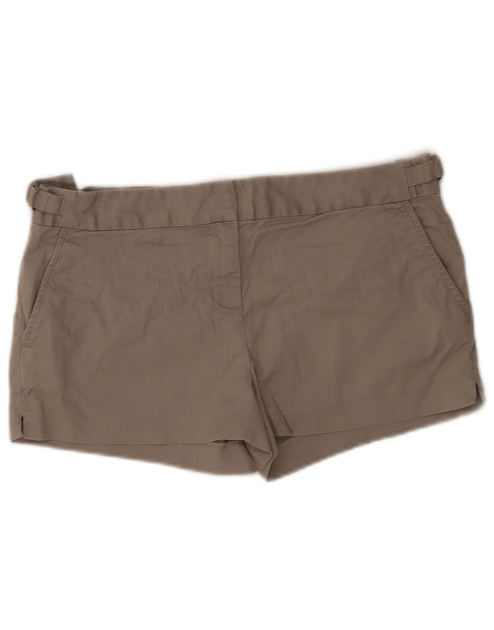 Pantaloncini chino da donna Gap UK 12 medi W32 cotone grigio